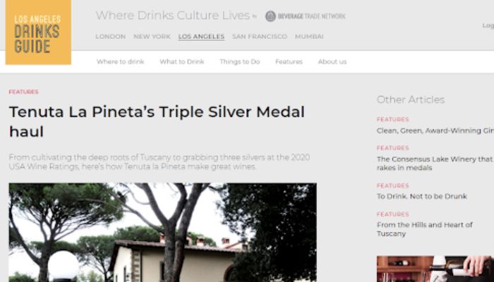 Los Angeles Drinks Guide Image: Los Angeles Drinks Guide