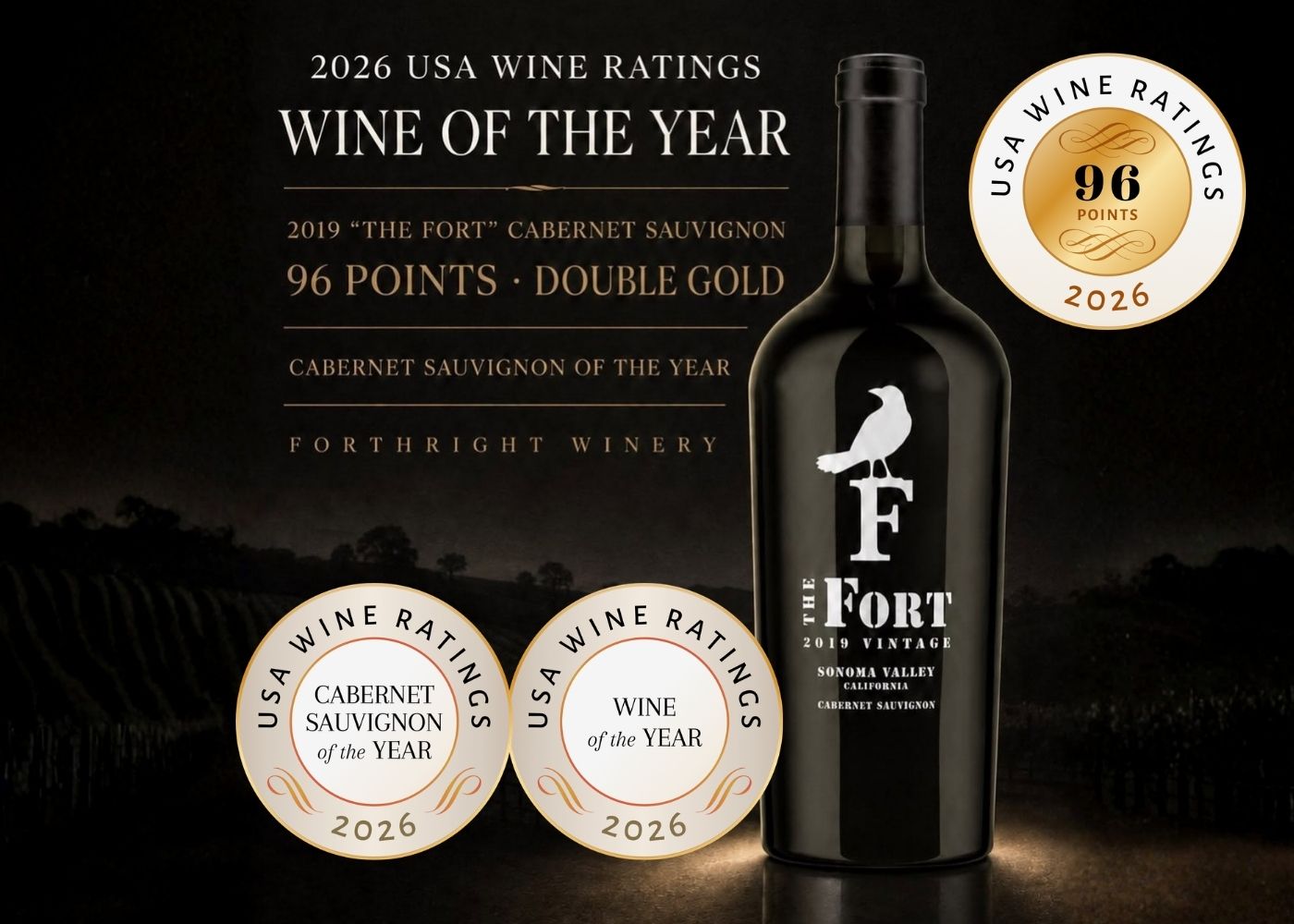 2019 Forthright Winery "The Fort"