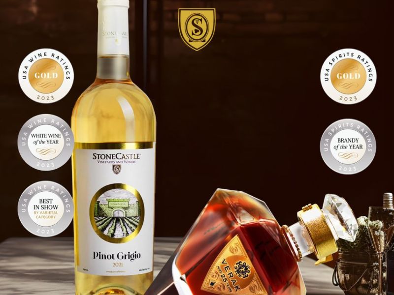 Photo for: Stone Castle Vineyard & Winery – Winner of multiple awards at the USA Spirits & Wine Ratings 2023